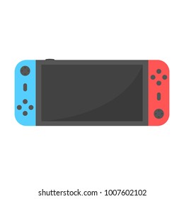 Icon game console with gamepad button