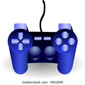 Icon of game-pad. Vector illustration.