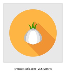 Icon of garlic bulb