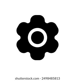  icon gear setting ui, basic , essential can use in design