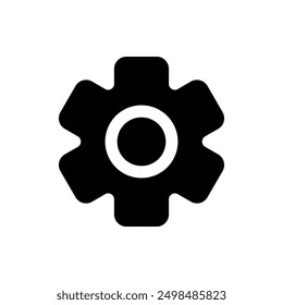  icon gear setting ui, basic , essential can use in design