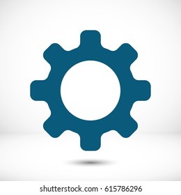 icon gears stock vector illustration