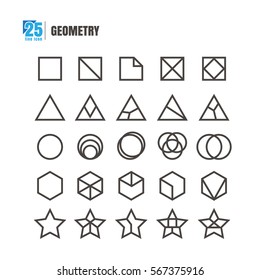 icon Geometryblack Logo.Linear design elements.Geometric icon,geometric pattern,geometric shape,label,sign,monogram,hexagons,triangles,squares,circles.Vector.Isolated on white vector