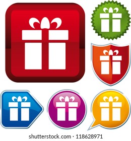 icon gift box