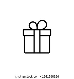 Icon of Gift, Box, Package. Editable vector 64x64 Pixel. 