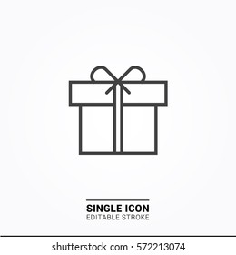 Icon gift Single Icon Graphic Design