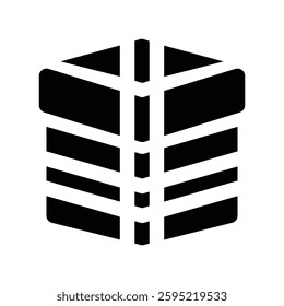 icon gift with style glyph
