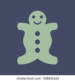 Icon of Ginger Bread. Eps-10.