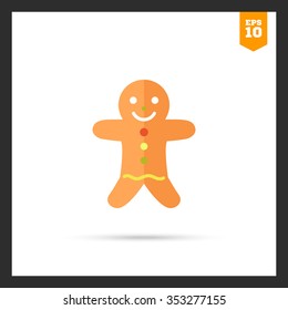 Icon of gingerbread man