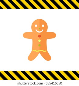Icon of gingerbread man