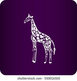 icon of giraffe