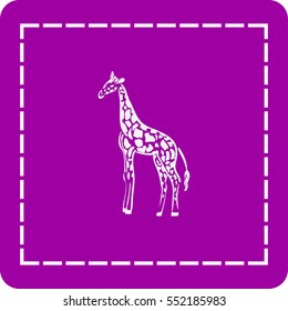 icon of giraffe