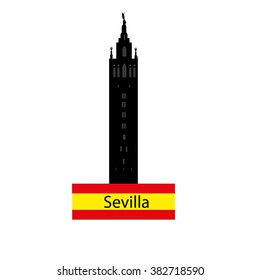 icon Giralda in Seville Spain