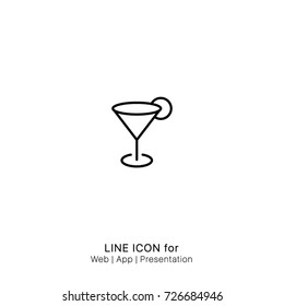 Icon glass orange juice water graphic design single icon vector