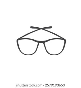 Icon of glasses for vision.