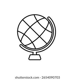 Icono global, aislado sobre un fondo limpio.
