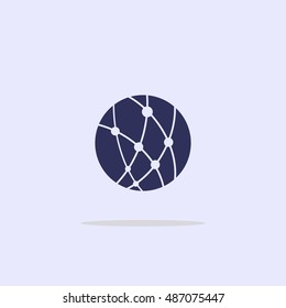 Icon globe.