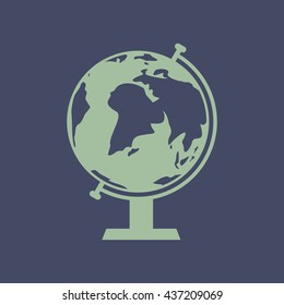 Icon of Globe. Eps-10.