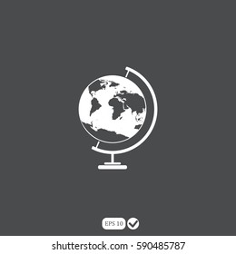 en el icono. ilustración vectorial.