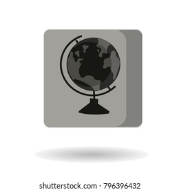 icon globe. vector symbols 