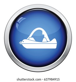 icon. Glossy button design. Vector illustration.