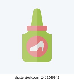 Icon Glue. related to Shoemaker symbol. flat style. simple design editable. simple illustration