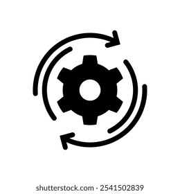 Icon Glyph reload setting. Solid style.