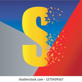 
icon Golden S Logo and Background