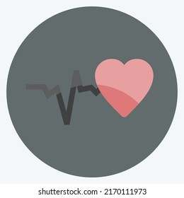 Icon Good Health. suitable for Community symbol. flat style. simple design editable. design template vector. simple symbol illustration