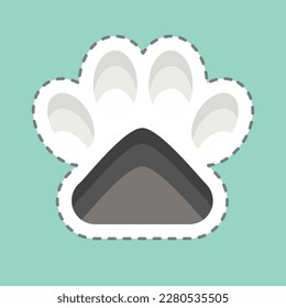 Icon Good For Pets. related to CBD Oil symbol. simple design editable. simple illustration