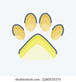 Icon Good For Pets. related to CBD Oil symbol. simple design editable. simple illustration