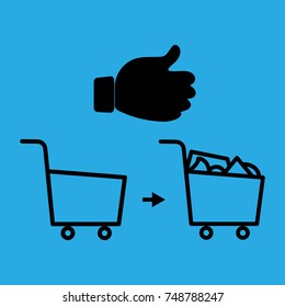 Icon Good Shopping simple
