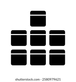 Icon a goods, isolated against a clean background.