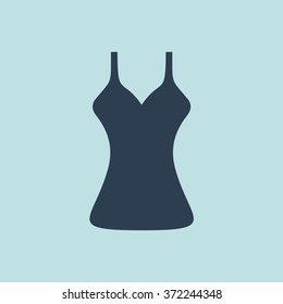 Icon of Gown. EPS-10.