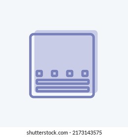 Gradiente de iconos. adecuado para el símbolo de edición fotográfica. estilo de dos tonos. diseño simple editable. vector de plantilla de diseño. ilustración de símbolo simple