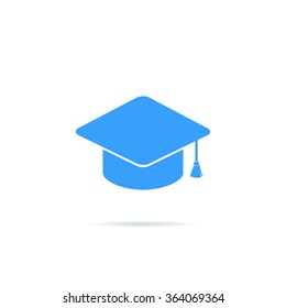 Icon graduation cap.