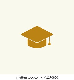 Icon graduation cap.