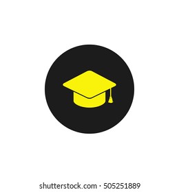 Icon graduation cap.