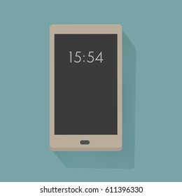 Icon graphic digital device smart phone vector illustration