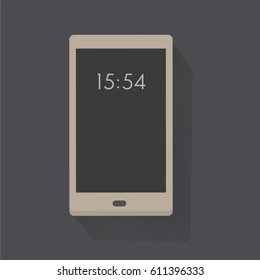 Icon Grafik-Digital-Gerät Smartphone Vektorgrafik