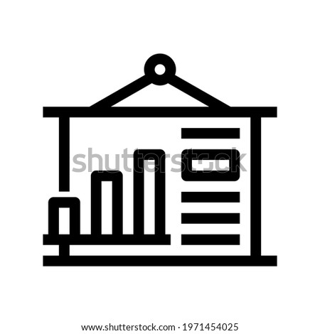 Icon Graphical Representation With Style Outline