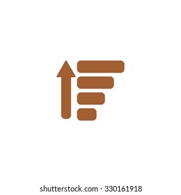 Icon graphics growth.