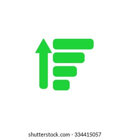 Icon graphics growth.