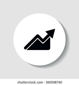 Icon graphics growth.