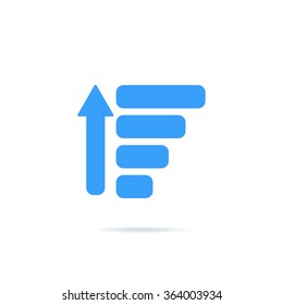 Icon graphics growth.