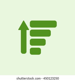 Icon graphics growth.