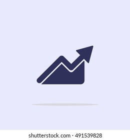 Icon graphics growth.