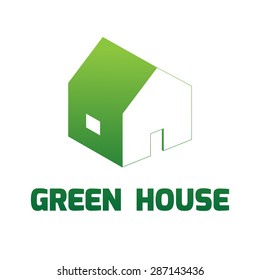 icon green house