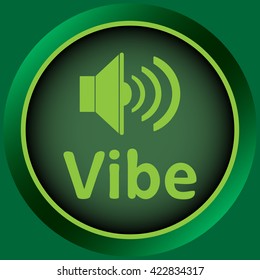 Icon green vibe loudspeaker