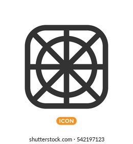 Icon Grid Template 